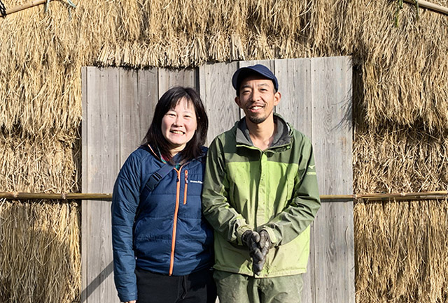 第6号 千提寺farm. 中井さんご夫婦